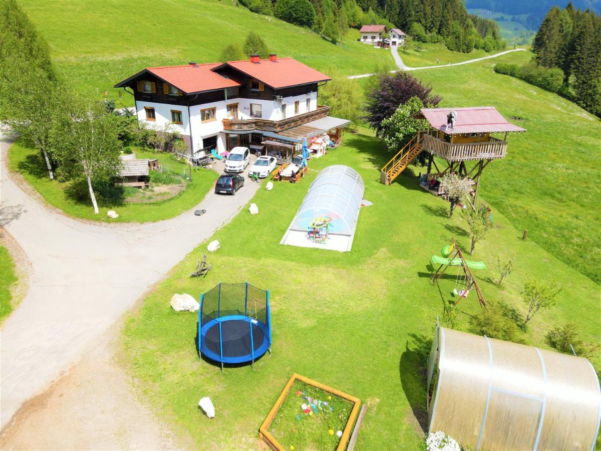 Schöne Ferienwohnung im Naturpark Grebenzen Sankt Lambrecht Exterior foto